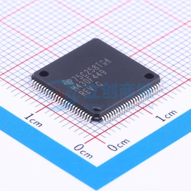 具有 60KB 闪存、2KB SRAM、12 位 ADC、比较器、SPI/UART 和 160 段 LCD 的 8MHz MCU实物图