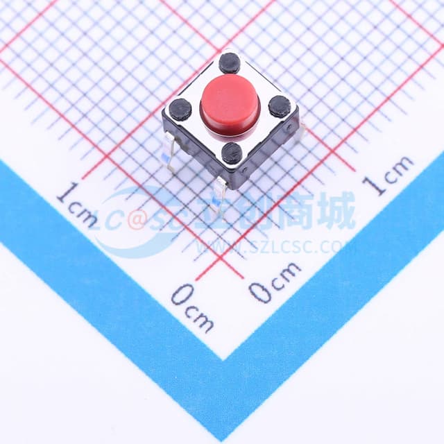 6*6*5mm 直插 轻触开关 【轻触】实物图