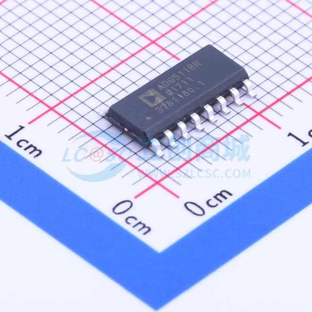精密5V/3V四通道SPST开关实物图