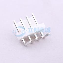 白色 1x4P 间距:3.96mm 弯插【插件】缩略图