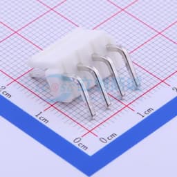 白色 1x4P 间距:3.96mm 弯插【插件】缩略图