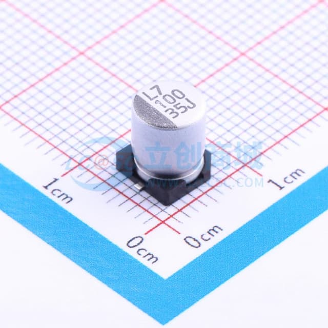 100uF ±20% 35V实物图