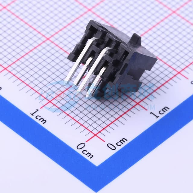 2x2P 间距:3mm 弯插 【插件】实物图