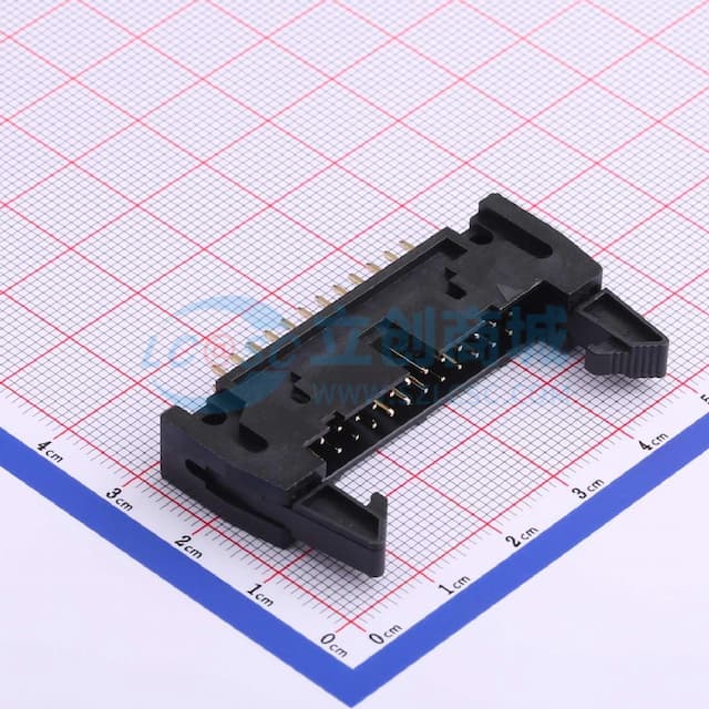 2.54mm 2x12P 排数:2 每排P数:12 【ID】实物图