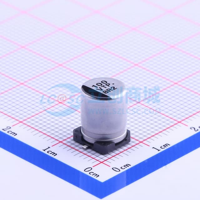 100uF ±20% 35V实物图