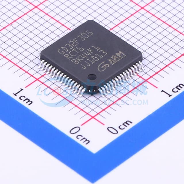 GD32F305RCT6实物图