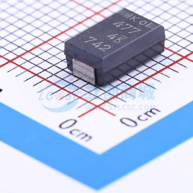 470uF ±20% 4V实物图