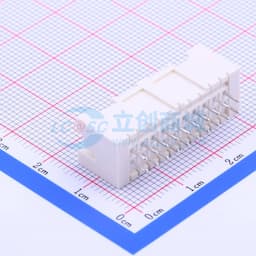 2x10P 间距:2.5mm 直插 系列:XAD 【插件】缩略图