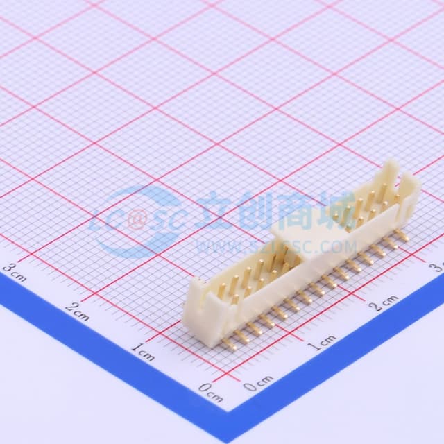 间距:2mm 2x15P实物图
