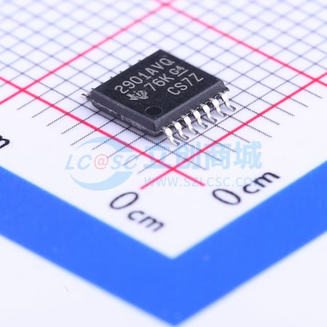 LM2901x-Q1 四重差动比较器实物图
