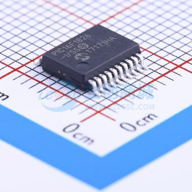 采用nanoWatt XLP级超低功耗 技术的18/20/28引脚闪存微控制器实物图