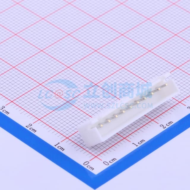 1x10P 间距:2.5mm 直插 系列:XH 【插件】实物图