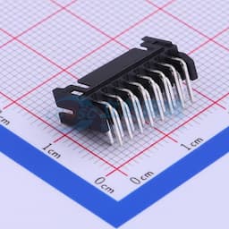 黑色 2x8P 间距:2mm 弯插【插件】缩略图