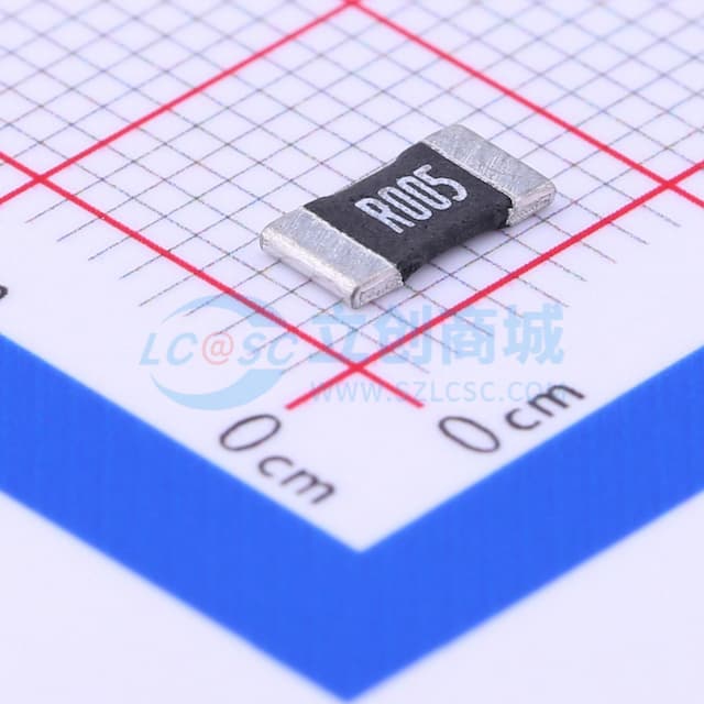 LR2512-23R005F4 合金电阻实物图