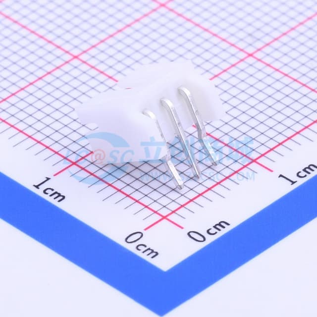 1x3P 间距:2mm 弯插 系列:PH 【插件】实物图