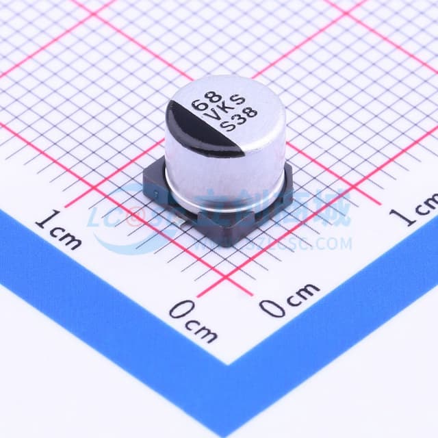 68uF ±20% 35V实物图