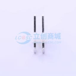 1x2P 间距:3.96mm 弯插 系列:CH 【插件】缩略图