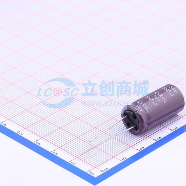 1000uF ±20% 50V 【插件】实物图