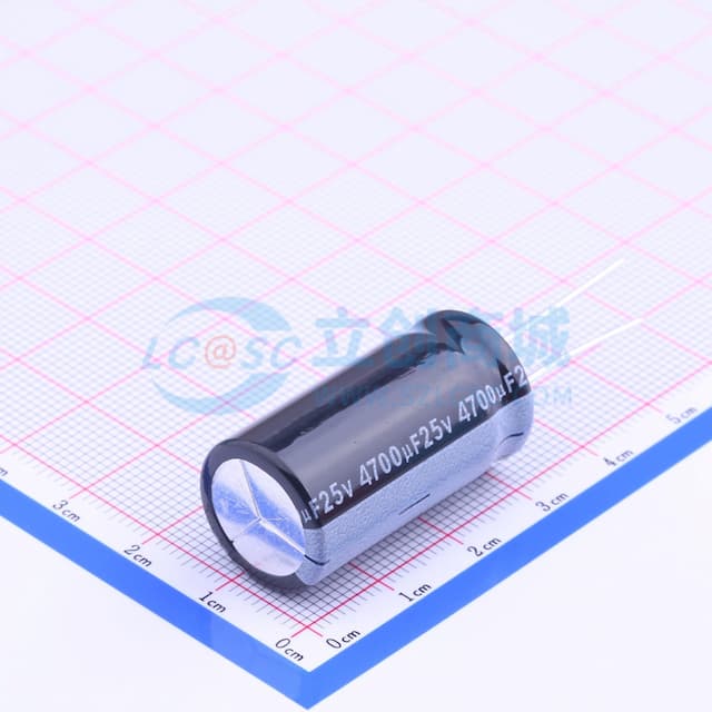4700uF ±20% 25V 【插件】实物图
