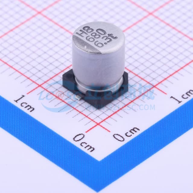 680uF ±20% 6.3V实物图