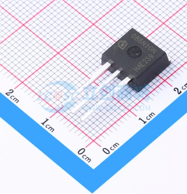 IPI086N10N3 G实物图