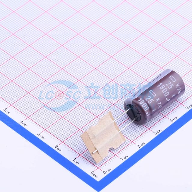 1800uF ±20% 25V 【插件】实物图