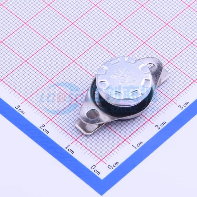 常开K 动作温度：45℃ 恢复温度：30℃ 10A实物图