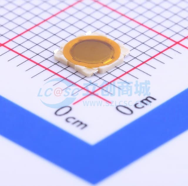 4.8*4.8*0.55mm 立贴 轻触开关实物图