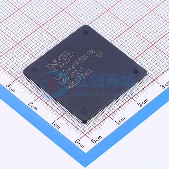 LPC2420FBD208,551实物图