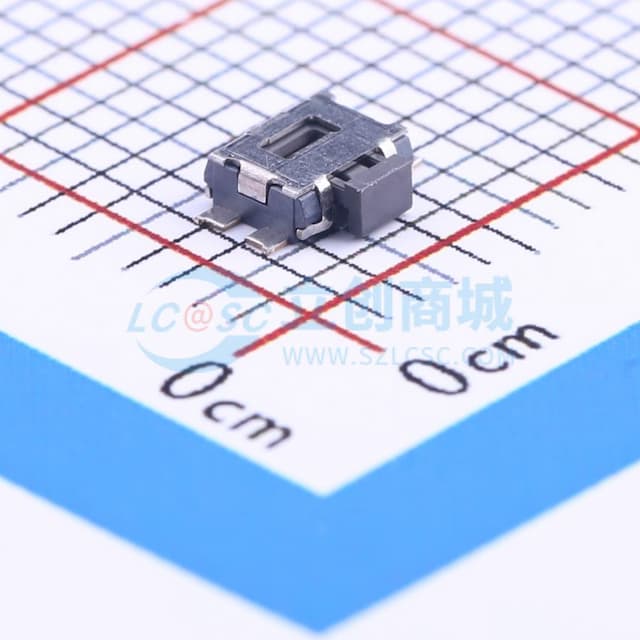3.5*2.9*1.25mm 卧贴 轻触开关实物图