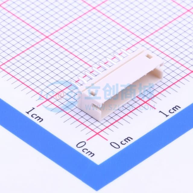 1x8P 间距:1.5mm 直插 系列:ZH 【插件】实物图
