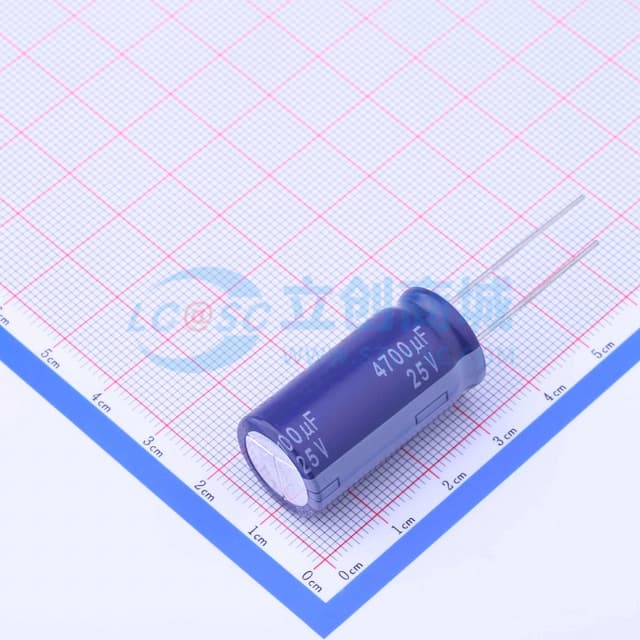 4700uF ±20% 25V 【插件】实物图