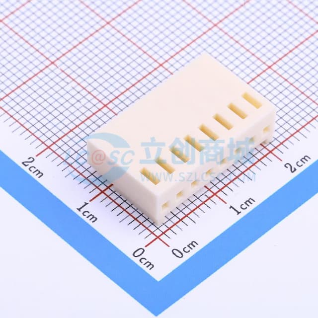 2.54mm 1x8P实物图
