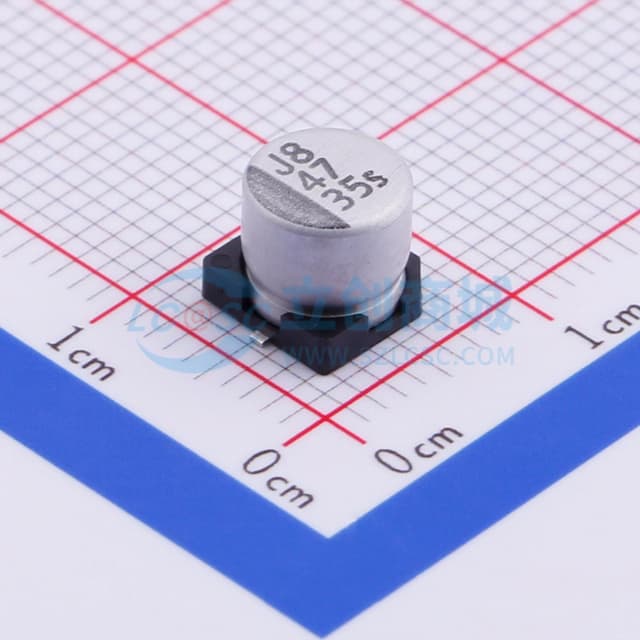 47uF ±20% 35V实物图