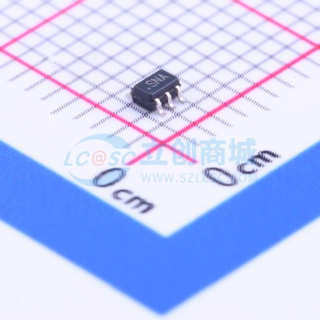 3 V/5 V CMOS 0.5Ω SPDT/2:1多路复用器在SC70封装中实物图