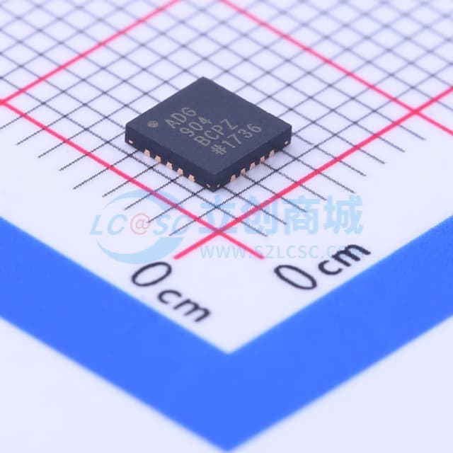 宽带2.5 GHz、37 dB隔离(1 GHz)、CMOS 1.65 V至2.75 V、4:1多路复用器/SP4T实物图