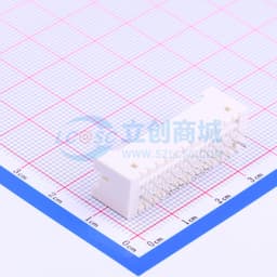2x12P 间距:2.5mm 直插 系列:XAD 【插件】缩略图