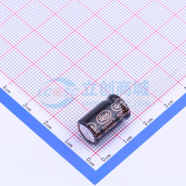 330uF ±20% 35V 【引线】实物图