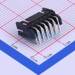 黑色 2x6P 间距:2mm 弯插【插件】缩略图