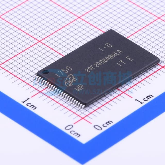 2Gb：x8、x16 NAND闪存实物图