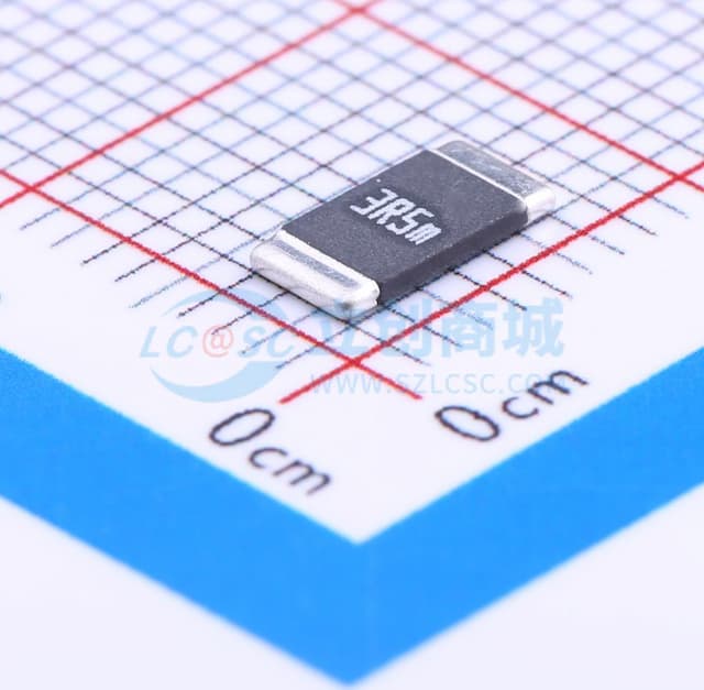 3.5mΩ ±5% 1W 合金电阻实物图