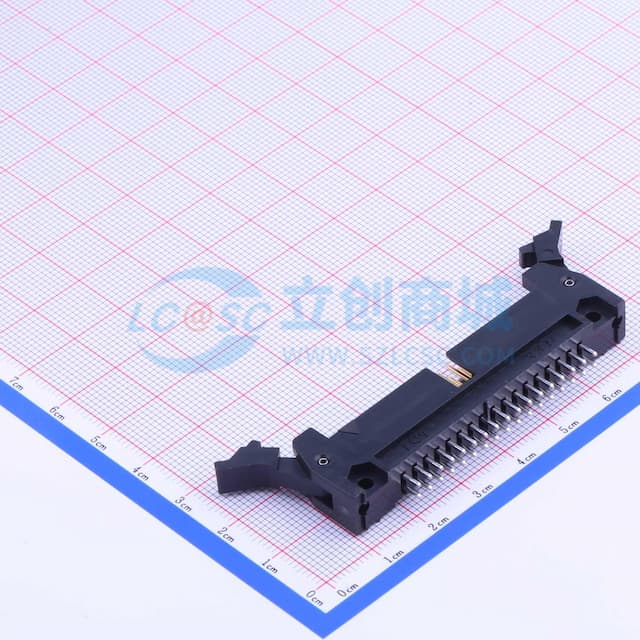 2.54mm 2x17P 排数:2 每排P数:17 【ID】实物图