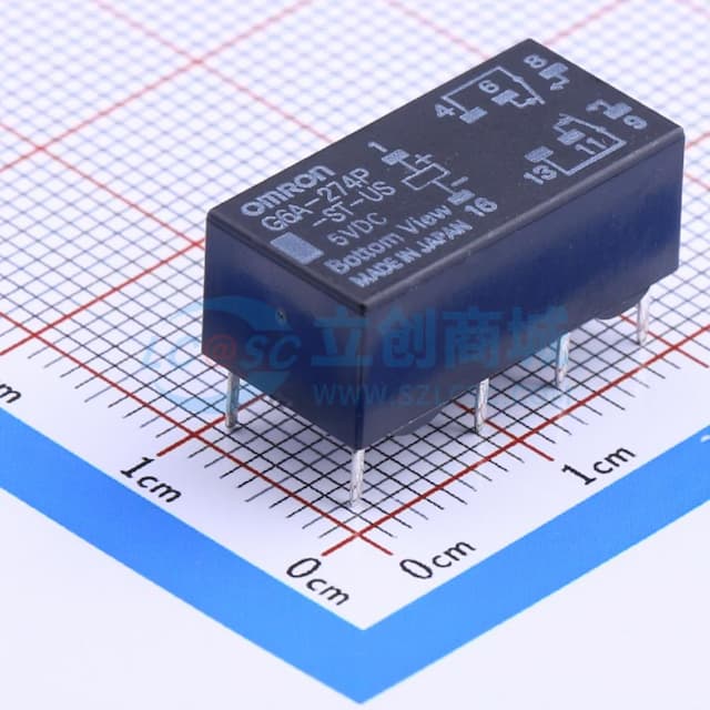 G6A-274P-ST-US-DC5 【继电】实物图