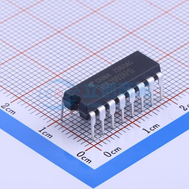 7通道灌电流型DMos晶体管阵列【插件】实物图