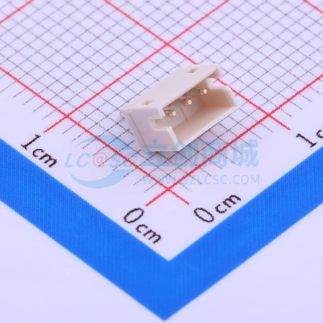 1x3P 间距:1.5mm 直插 系列:ZH 【插件】实物图