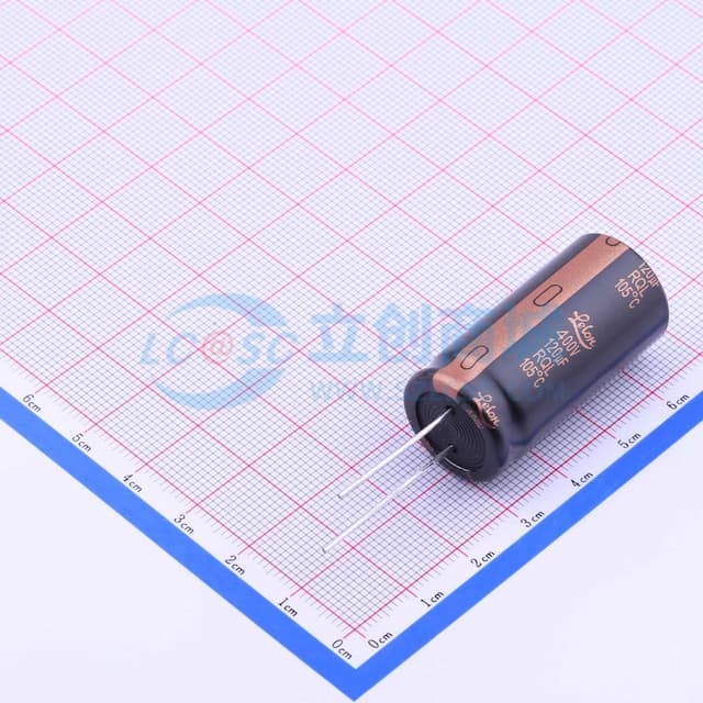 120uF ±20% 400V 【插件】实物图