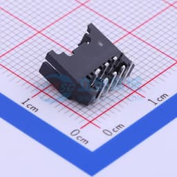 黑色 2x4P 间距:2mm 弯插【插件】缩略图