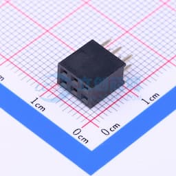 2x3P 间距:2.54mm 直插 【排针】缩略图