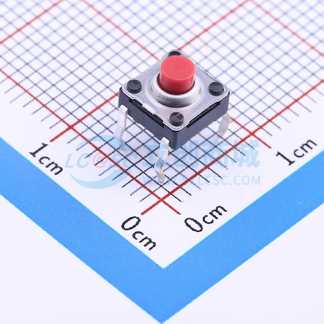 6*6*5mm 直插 轻触开关 【轻触】实物图