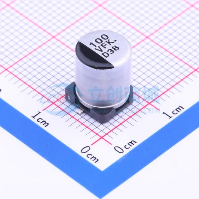 100uF ±20% 35V实物图